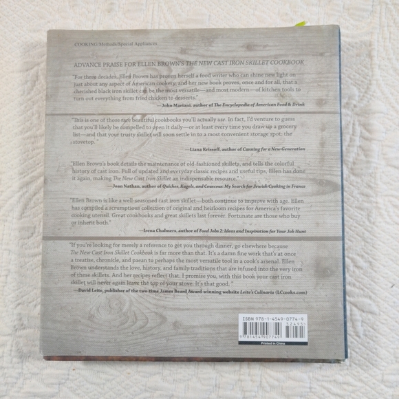The New Cast Iron Skillet Cookbook by Ellen Brown 2014, Used, Good condition - Picture 2 of 7